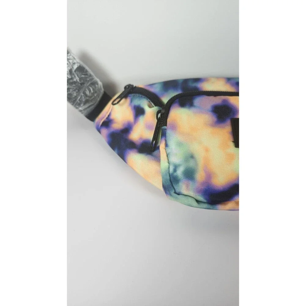 Victoria’s Secret Pink Tie Dye Oversized Fanny Pack / Belt Bag NWT Multi-Color